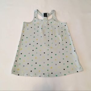 EUC Baby Gap Star Racerback Tank Tunic
